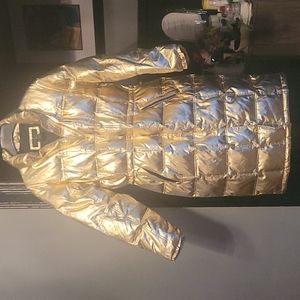 Gold Baby Phat Long Length Coat